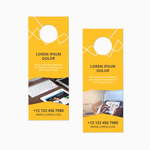 Door Hangers Two Side